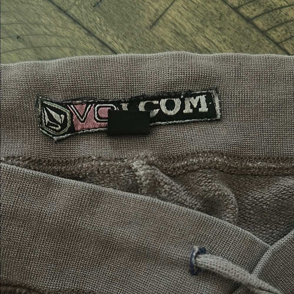 Volcom Wide Leg Low Rise Drawstring Pants - image 2